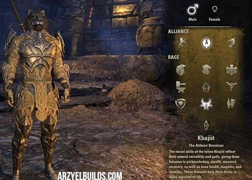 khajiit racial passives