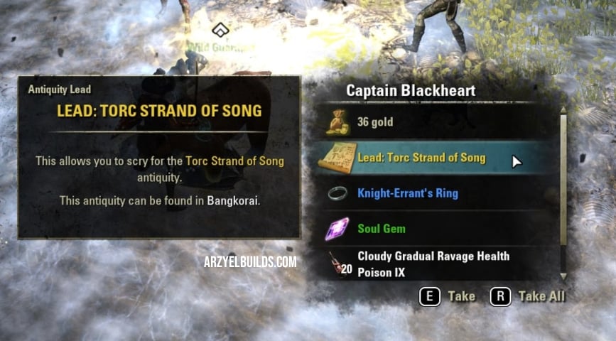 torc of tonal constancy leads eso