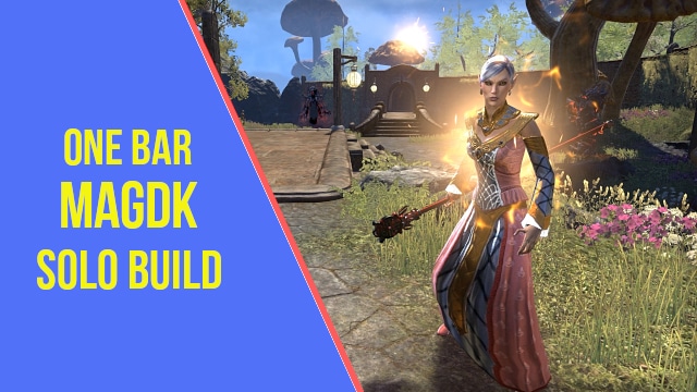 Magicka Bar Easy One Bar Magicka Dragonknight Solo Build ESO - ArzyeLBuilds
