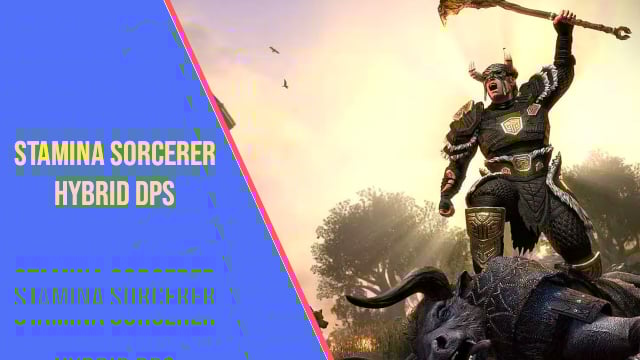 stamina sorcerer hybrid dps build eso