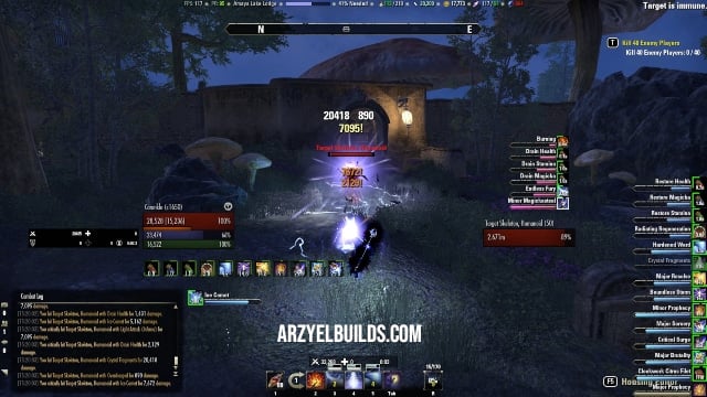 burst damage for pvp