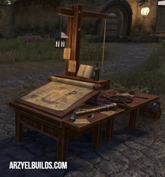 shipbuilder's woodworking station