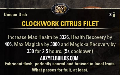 magicka warden solo build best food