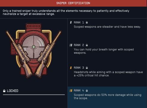 starfield stealth sniper build skills