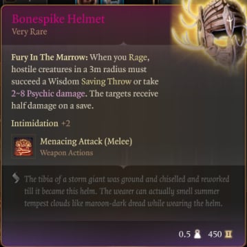bonespike helmet