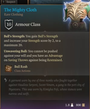 the mighty cloth