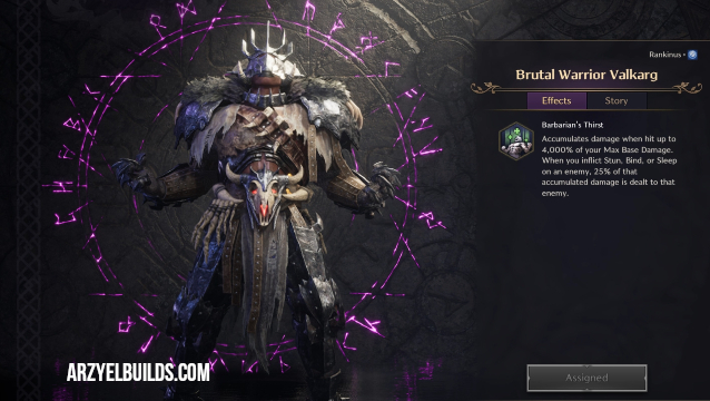 brutal warrior valkarg
