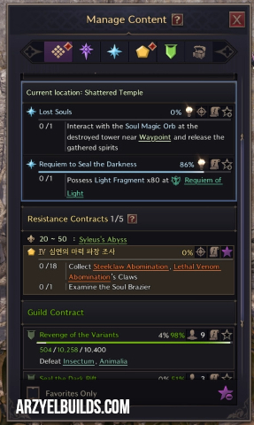 throne and liberty leveling