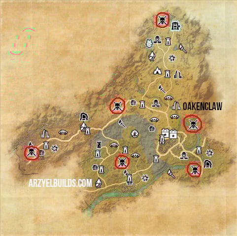 ruin-carved smithing stand ayleid blacksmithing station lead