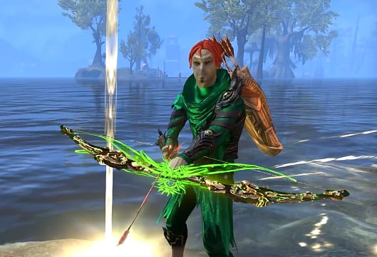 stamina arcanist bow dps build eso
