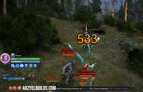 longbow dagger pvp build tl