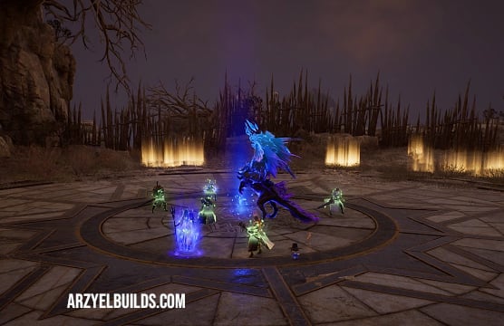cursed wasteland dungeon second boss