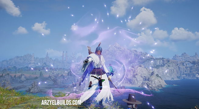 greatsword and longbow dps build throne and liberty