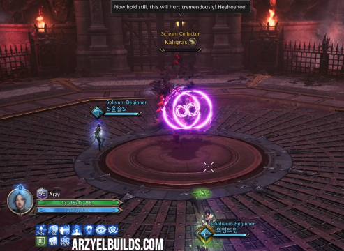 kaligras final boss torture chamber of screams