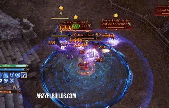 spear and wand dps aoe