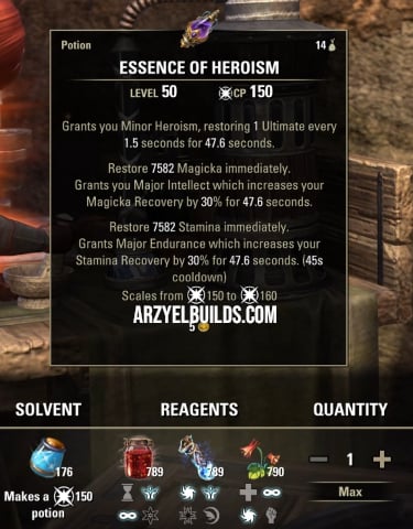  essence of heroism eso