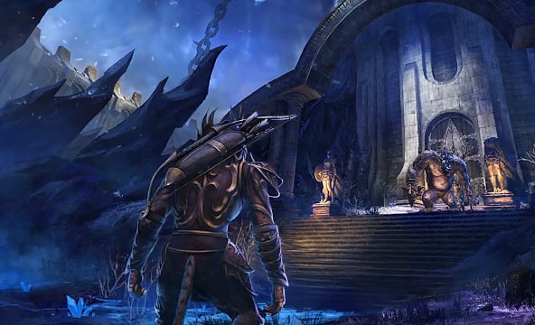 one bar stamina sorcerer bow dps build eso