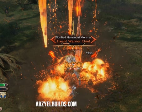 staff and longbow dps hellfire rain