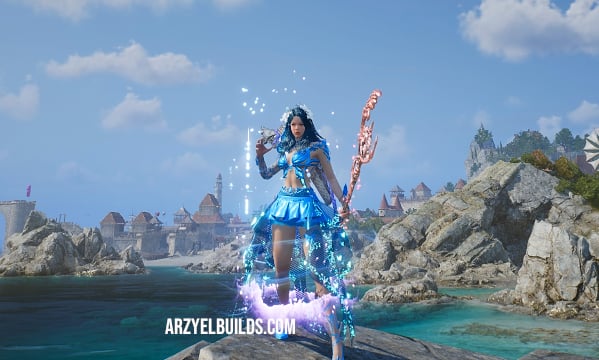 staff and longbow dps