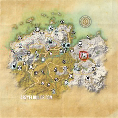 dark stag oil lead location