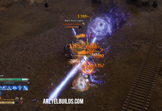 spear and orb dps effects