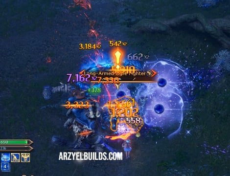 wand and orb dps build effects