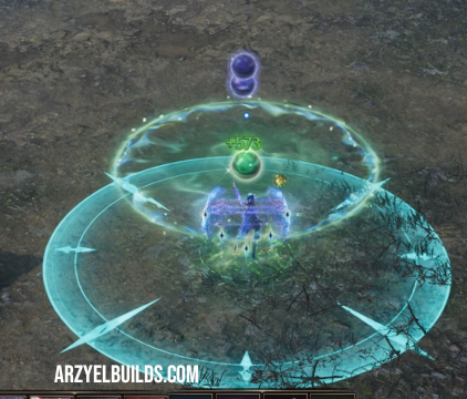 orb bow healer effects