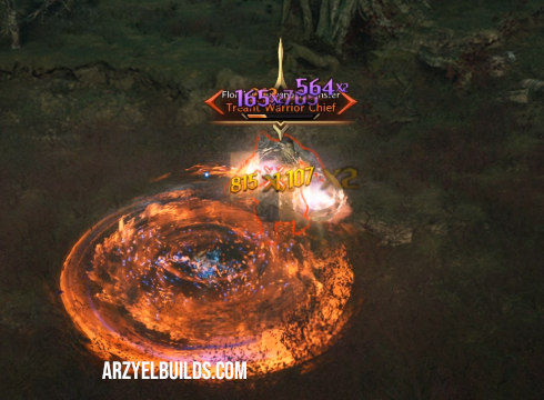 crossbow and sword aoe attack