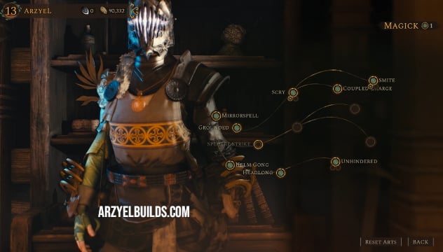 weapon combat arts soulframe