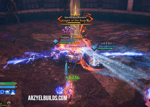 longbow and sword dps ranged attack