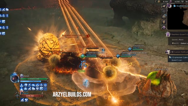 deathless queen's lair explosion