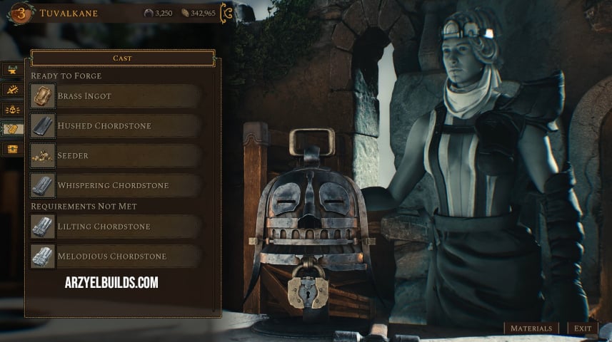 soulframe crafting cast