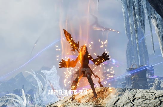 gauntlet spear dps build