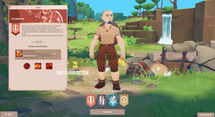 farever classes warrior