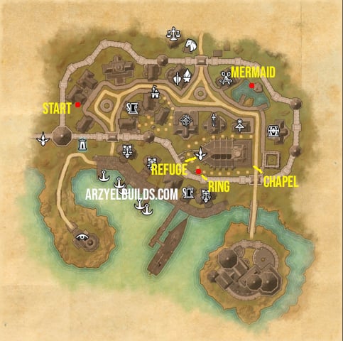anvil map felloship of honest toil locations