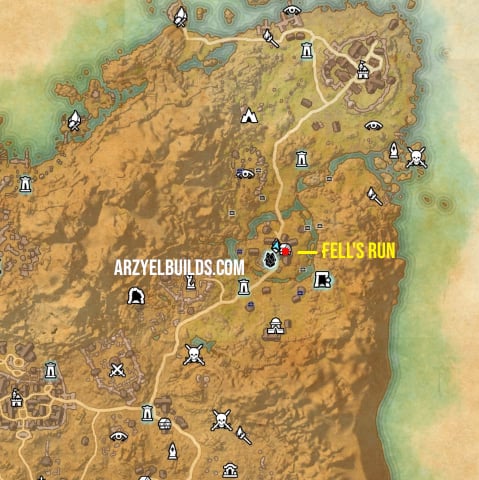 fell's run location eso