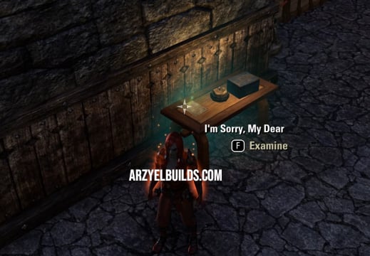i'm sorry, my dear note