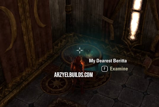 my dearest beritta note