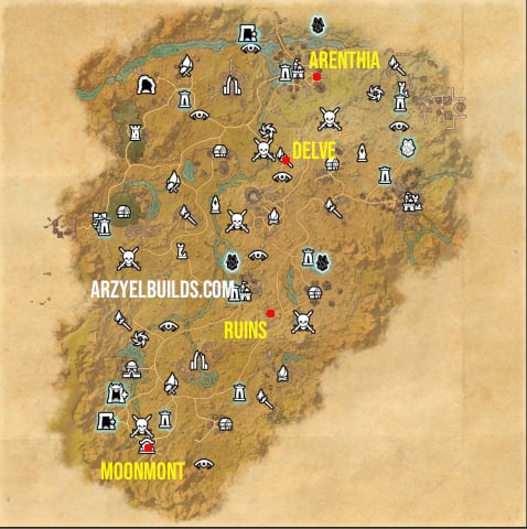 reaper's march azrashul's legacy rumor locations