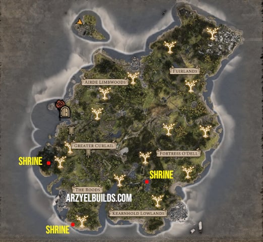 fishing shrines map soulframe